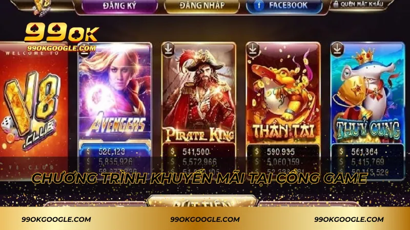V8 Game Bài – Đỉnh Cao Giải Trí Game Bài Trực Tuyến 4 Chương trình khuyến mãi tại cổng game